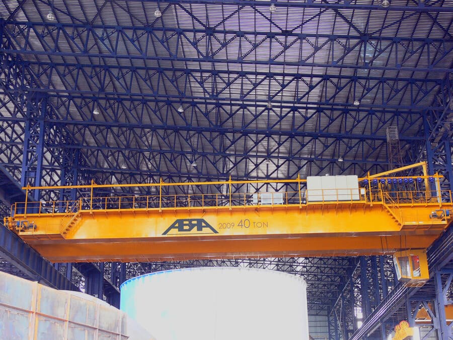 ABRA process crane for ladle and charging duty