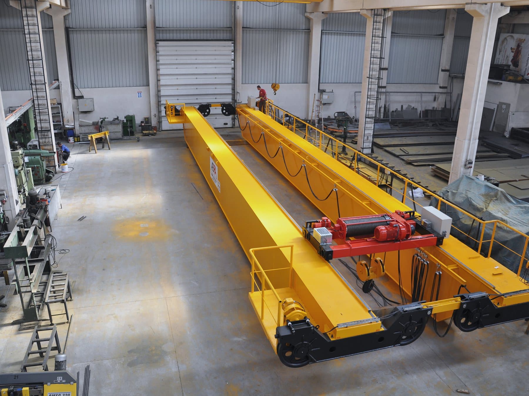 ABRA double girder overhead travelling crane