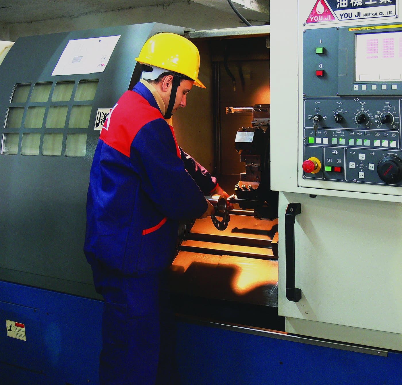 Machining at the ABRA plant in İzmir