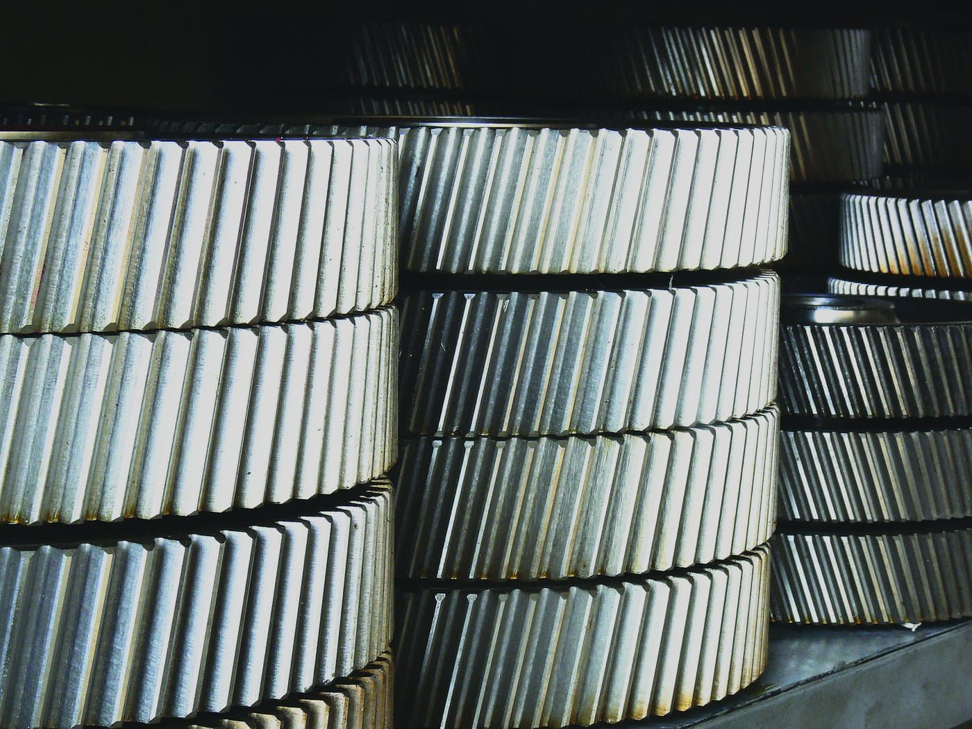 End carriage wheel groups machined at the ABRA plant